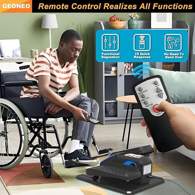 Under Desk Elliptical Machine, Electric Elliptical Exerciser - Image 5