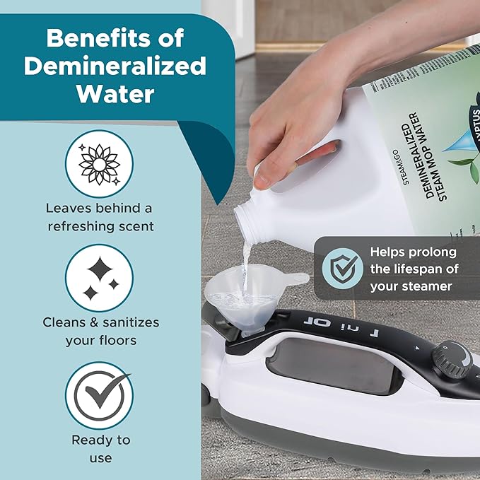 Steam & Go Demineralized Water Cleaning Solution - Image 6