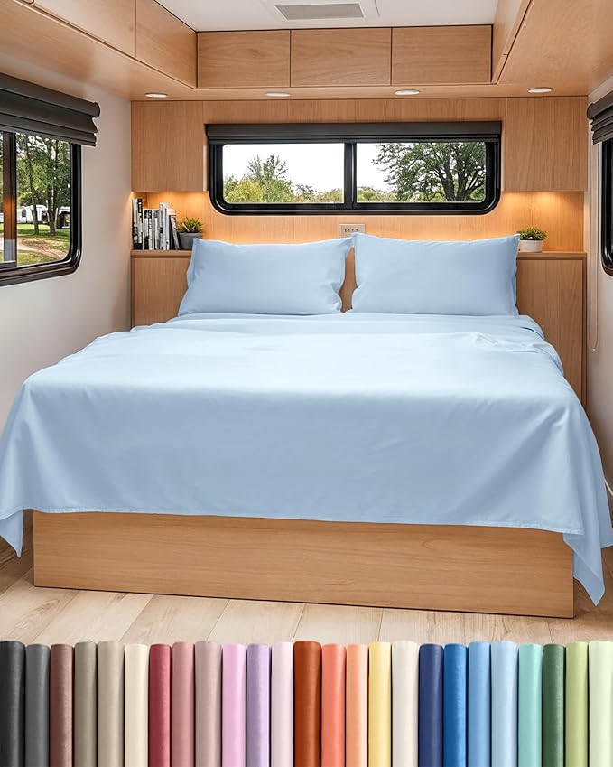 RV Short Queen Sheet Set 60 X 75 by CGKUnlimited