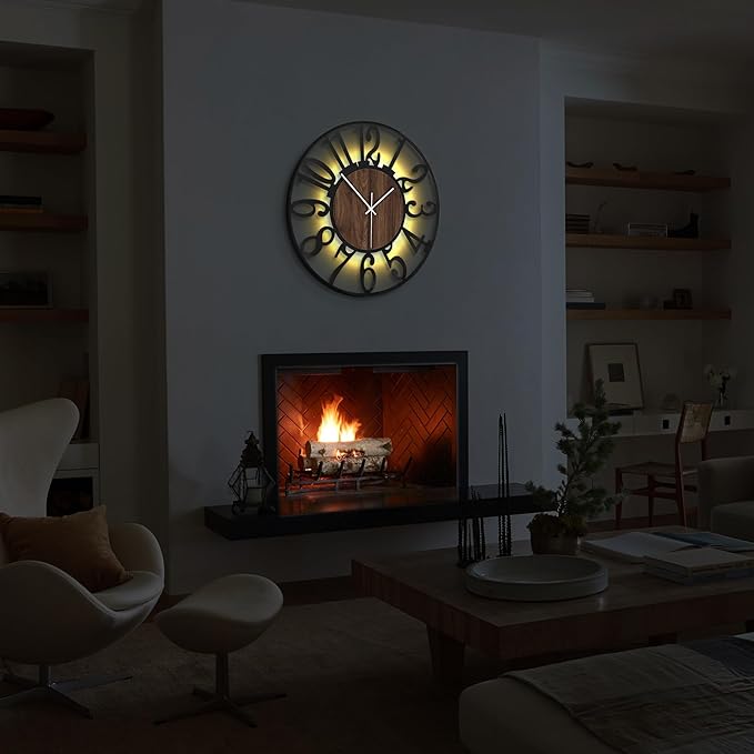 Casaformia 24'' Silent Wall Clock - Image 7