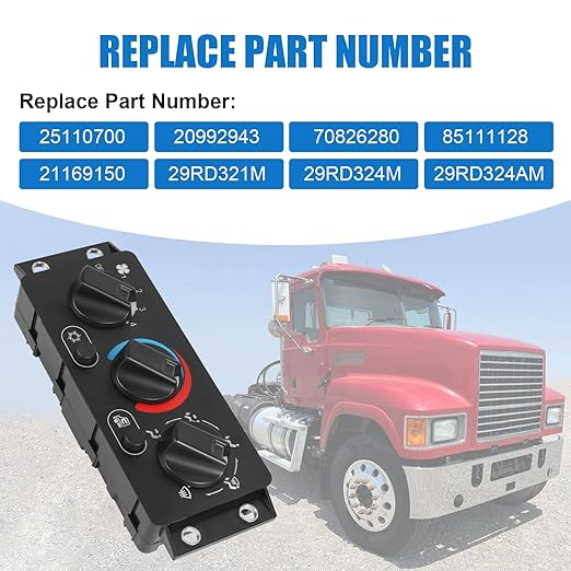 A/C Heater Climate Control Module Compatible - Image 2