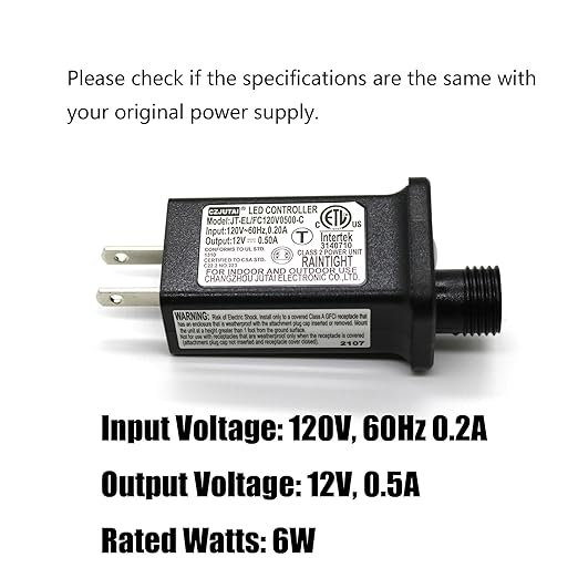 2 Pcs 8 Mode Light LED Transformer 12V LED Controller Class 2 Power Supply - Image 2