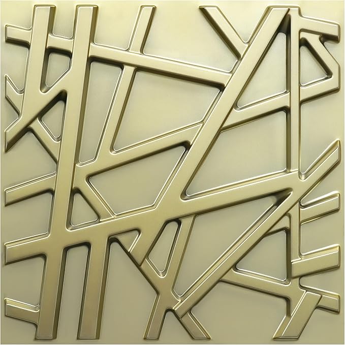 LEVOWAY 33 Pack 3D Wall Panels for Interior Wall Decor, Wall Covering Panles by LEVOWAY