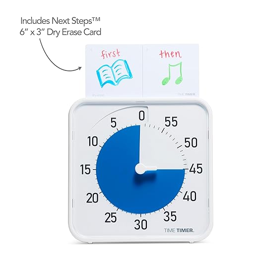 Time Timer Original 8" Visual Countdown Timer – Medium 60-Minute Silent - Image 2