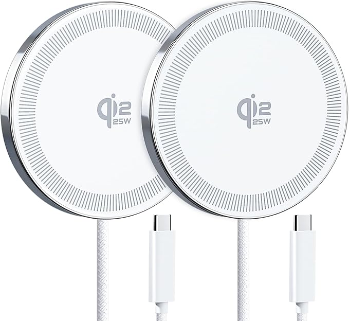 25W Wireless Charger for MagSafe, Qi2.2 Magnetic Fast Charging Pad for iPhone by WAYLITEWirelessCharger