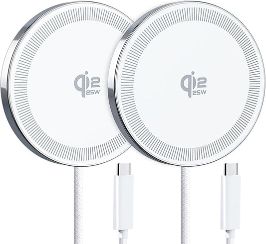 25W Wireless Charger for MagSafe, Qi2.2 Magnetic Fast Charging Pad for iPhone by WAYLITEWirelessCharger