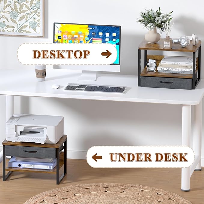 MARTY Printer Stand with Storage Drawer - Image 4