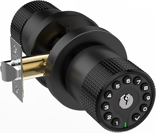BOTHSTAR Keypad Door Knob with Key, Keyless Entry Door Lock, Code Locks Door by BOTHSTAR