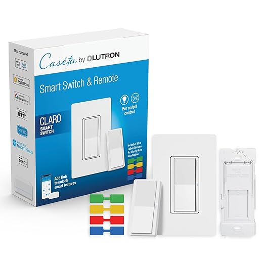 Lutron Claro Smart Switch 3-Way Kit by Lutron