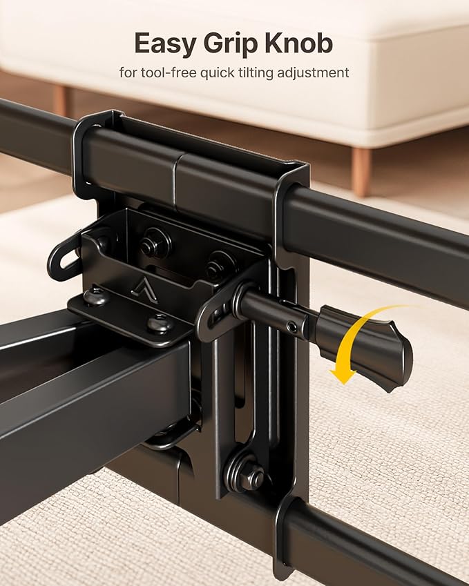 monTEK Heavy Duty TV Wall Mount - Image 4