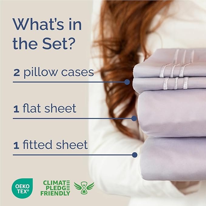 Full Size 4 Piece Sheet Set - Image 2