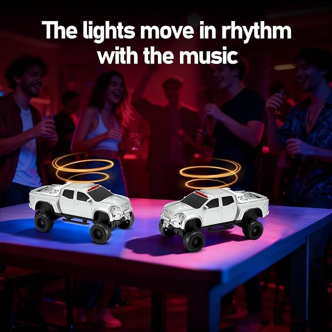 WSTER WS-X65 Pickup Truck Replica Bluetooth Speaker – HD Sound, FM Radio - Image 8
