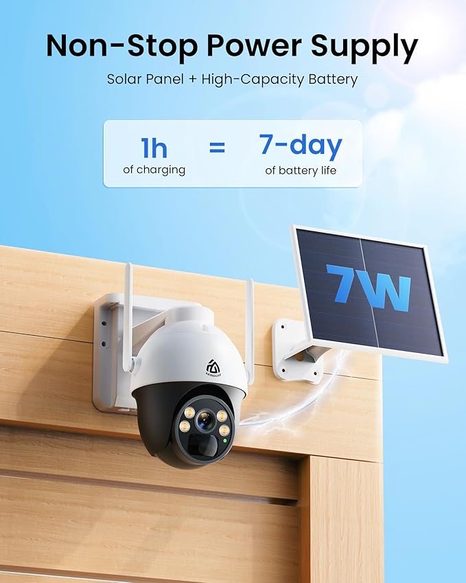 AKINGUAR No WiFi Security Camera - Image 2