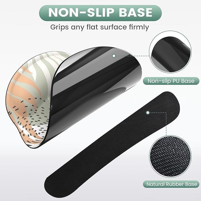 iLeadon Mouse Pad with Wrist Rest Set, Keyboard Wrist Rest + Ergonomic Mouse - Image 5
