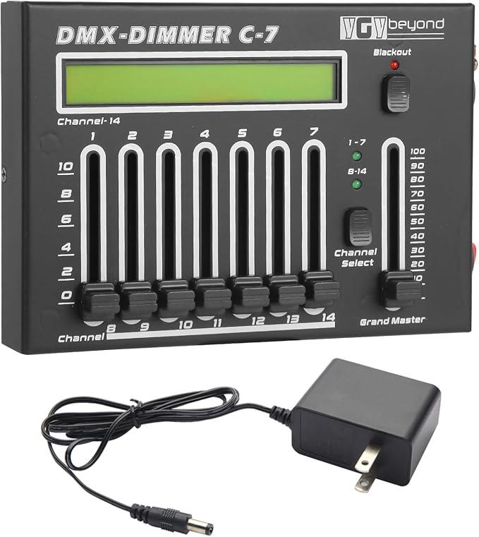 Ygybeyond DMX-C7Controller, Controller, Stage Lighting Equipment & Accessorie by Unknown