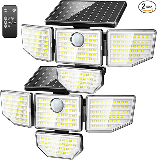 Adewalk 3000LM Solar Outdoor Lights by Adewalk