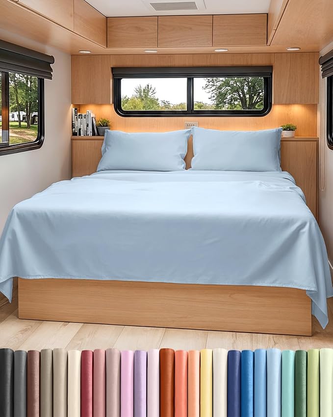 RV Short Queen Sheet Set 60 X 75 by CGKUnlimited