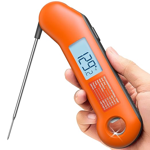 Professional Meat Thermometer Digital, Ultra-Fast 0.5 Sec Instant Read by ThermoMaven