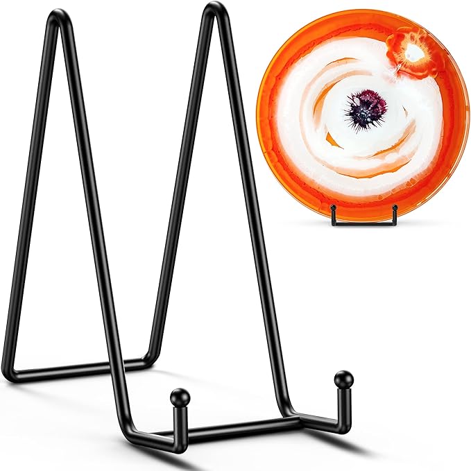 TR-LIFE 3 Pack 10 Inch Large Plate Stands by TR-LIFE