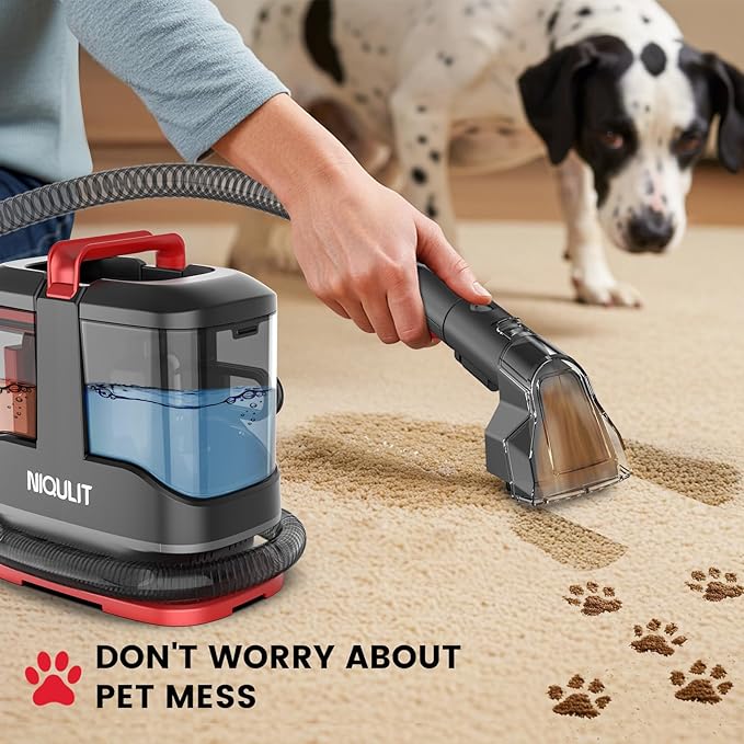Portable Handheld Upholstery Spot Cleaner Machine, 15Kpa Deep Carpet Cleaner - Image 7