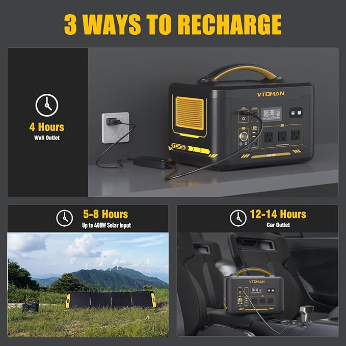 VTOMAN Jump 1800 Portable Power Station - Image 7