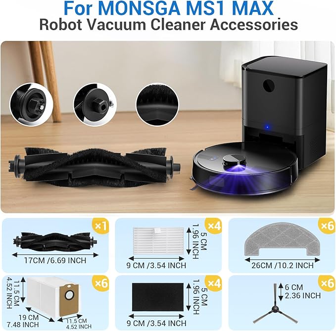Bluevisk MS1 MAX Replacement Parts - Image 2