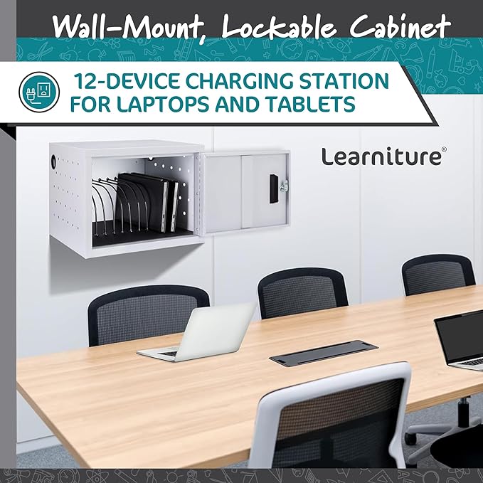Learniture Structure Series 12-Device Charging Station - Image 2