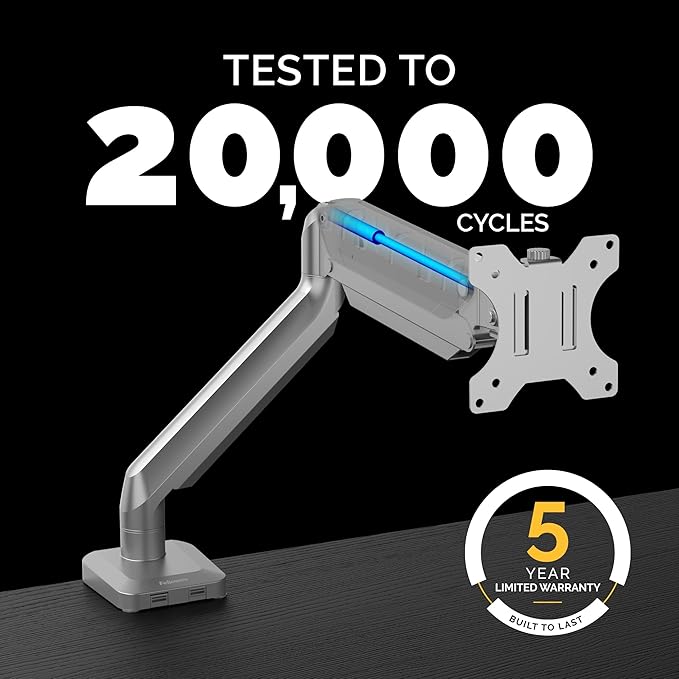 Fellowes Platinum Series Single Monitor Arm - Image 8