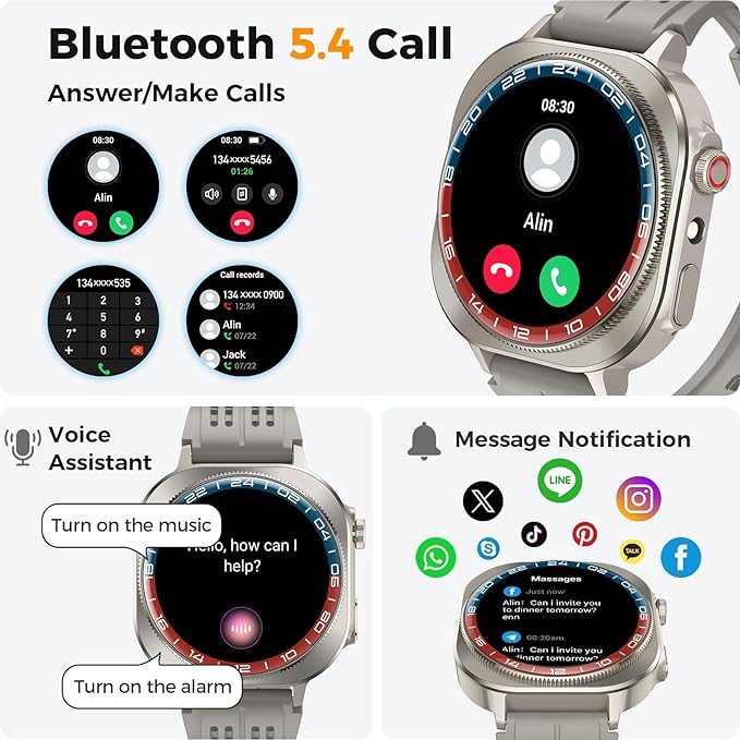 Soudorv Smart Watch, 2026 AMOLED 1.43" Smartwatch - Image 3