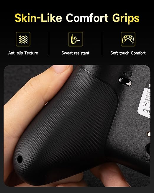 EasySMX X05Pro Wireless PC Controller – Quiet-Press Buttons, 2-Stage Impulse - Image 6
