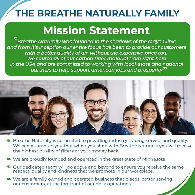 Breathe Naturally Universal 12x48 Cut-to-Fit Activated Carbon Filter Charcoal - Image 3