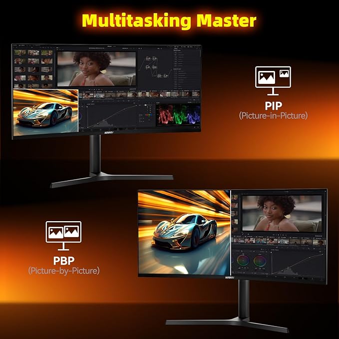 MNNM 34 Inch Ultrawide Gaming Monitor - Image 9
