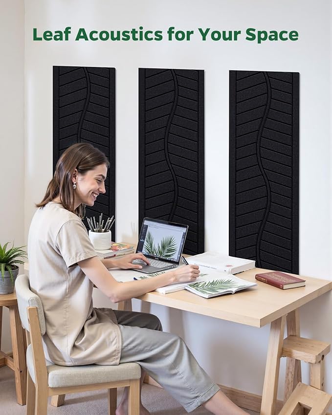 Topnaca 6 Pack Acoustic Panels Sound Absorbing - Image 7