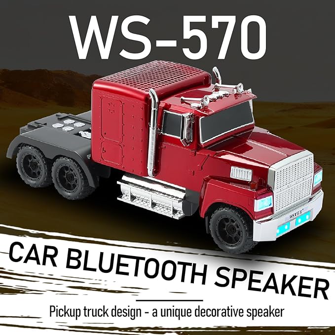 WSTER American Truck Bluetooth Speaker - Image 4