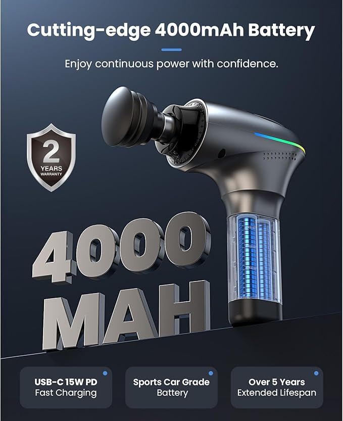 BOB AND BRAD A2 Pro Massage Gun - Image 5