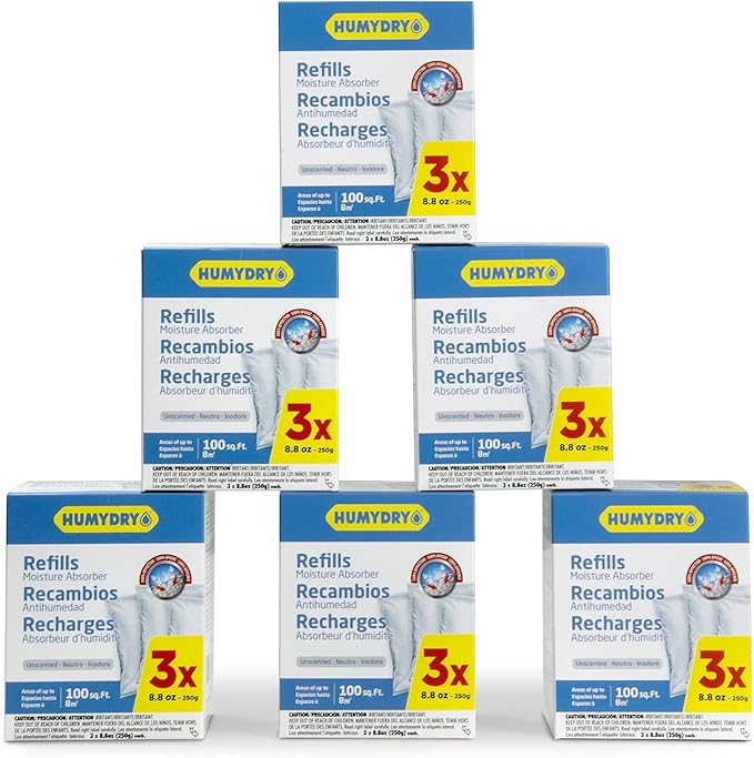 HUMYDRY Moisture Absorbers Refills by Humydrymoistureabsorbers