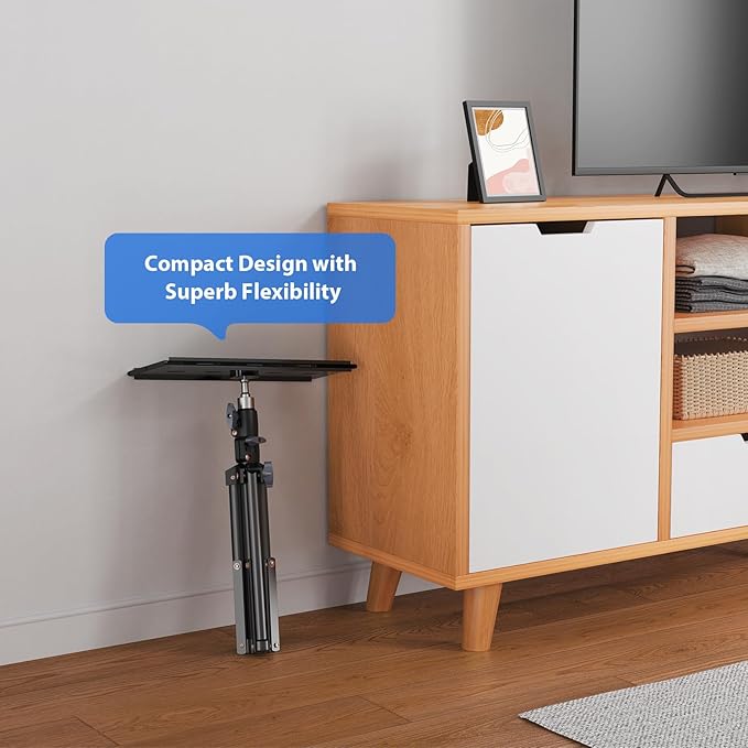LEORFI Projector Stand Tripod, Laptop Tripod Stand, Foldable Portable Projector - Image 6