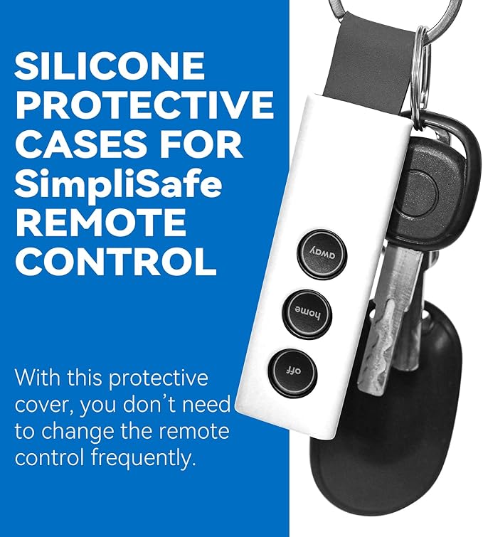 Protective Silicone Case Cover for SimpliSafe KeyFob - Image 3