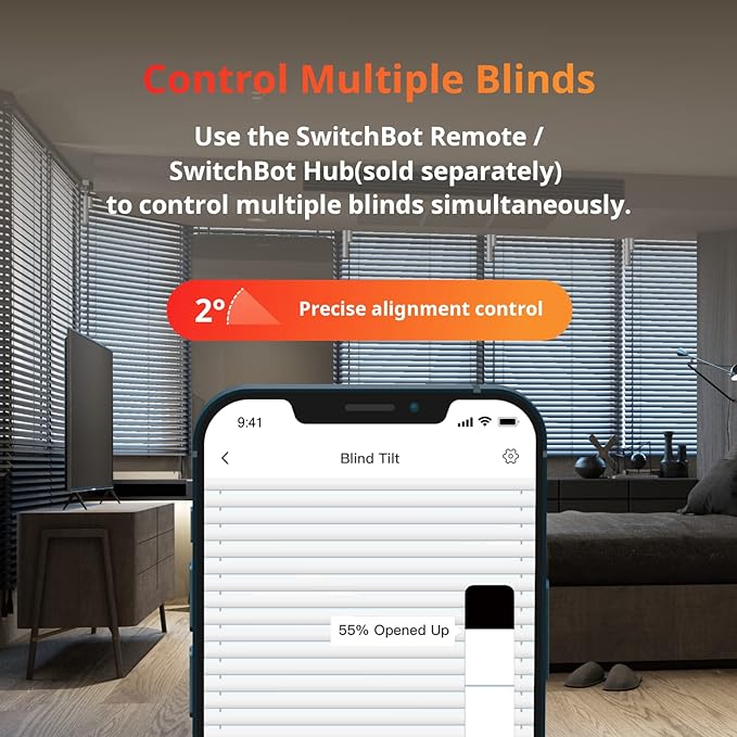 SwitchBot Blind Tilt Motorized Blinds - Image 5