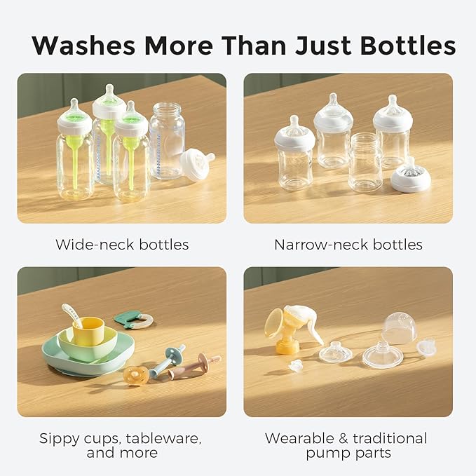Momcozy KleanPal Pro Baby Bottle Washer, Sterilizer & Dryer - Image 7