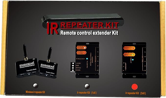 ENSIGEAR IR Repeater Kit, ir Repeater System，IR Remote Control Extender - Image 6