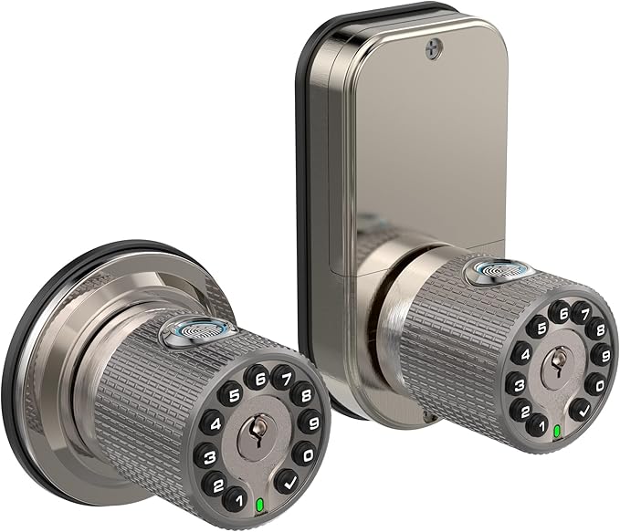 BOTHSTAR Double Sided Keyless Door Knob Lock by BOTHSTAR