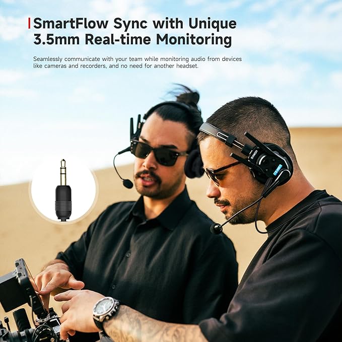 SYNCO XTalk XMax1 Wireless Intercom Headset System - Image 4