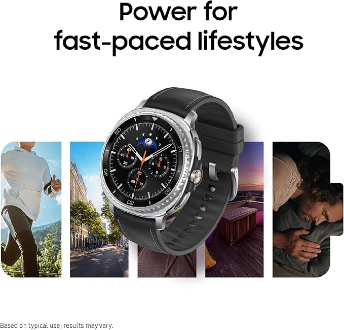 Samsung Galaxy Watch 8 Classic 46mm LTE Smartwatch, Cushion Design, Rotating - Image 7