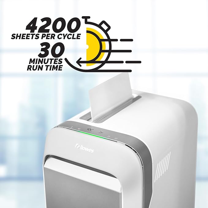 Fellowes Powershred LX220 Micro-Cut Paper Shredder - Image 2