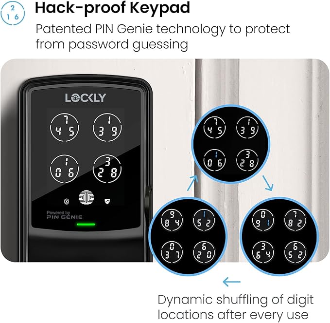 Lockly Secure Plus, Keyless Entry Door Lock, Smart Locks - Image 4