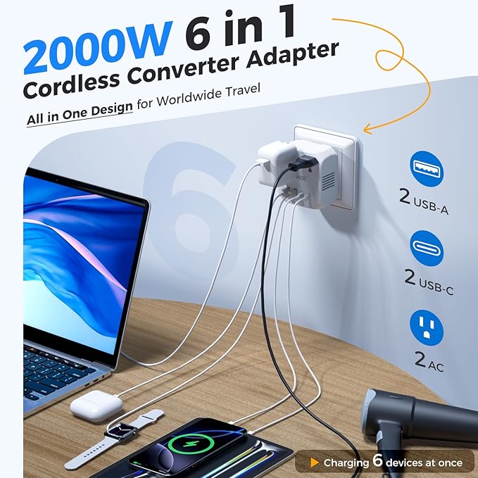 2000W Voltage Converter US to Europe - Image 4