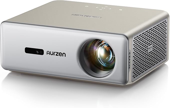 Aurzen EAZZE D1 MAX Upgraded Google TV Smart Projector 4K Supported, 1000 ANSI by Aurzen