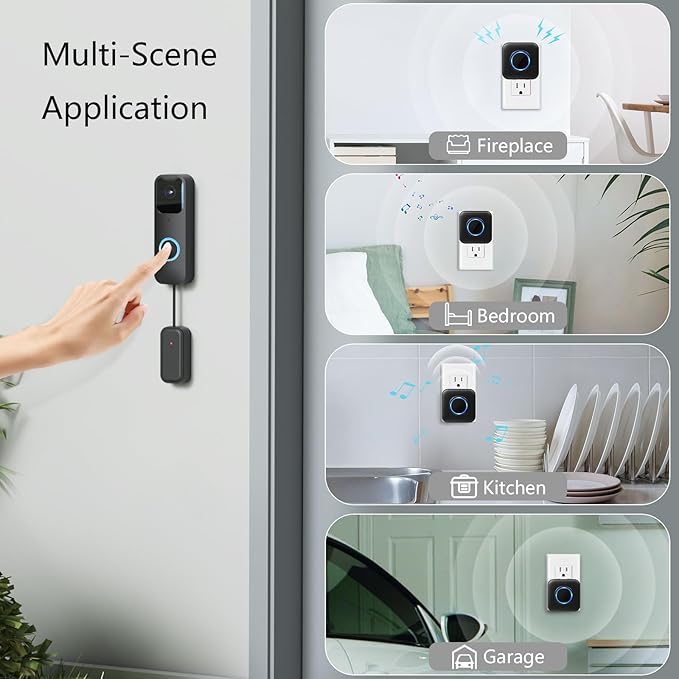 BITIWEND Wireless Doorbell Chime - Image 4