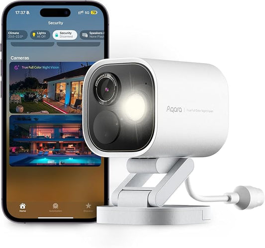 Aqara 4MP Camera Hub G5 Pro PoE, True Color Night Vision Security Camera Outdoor by Aqara